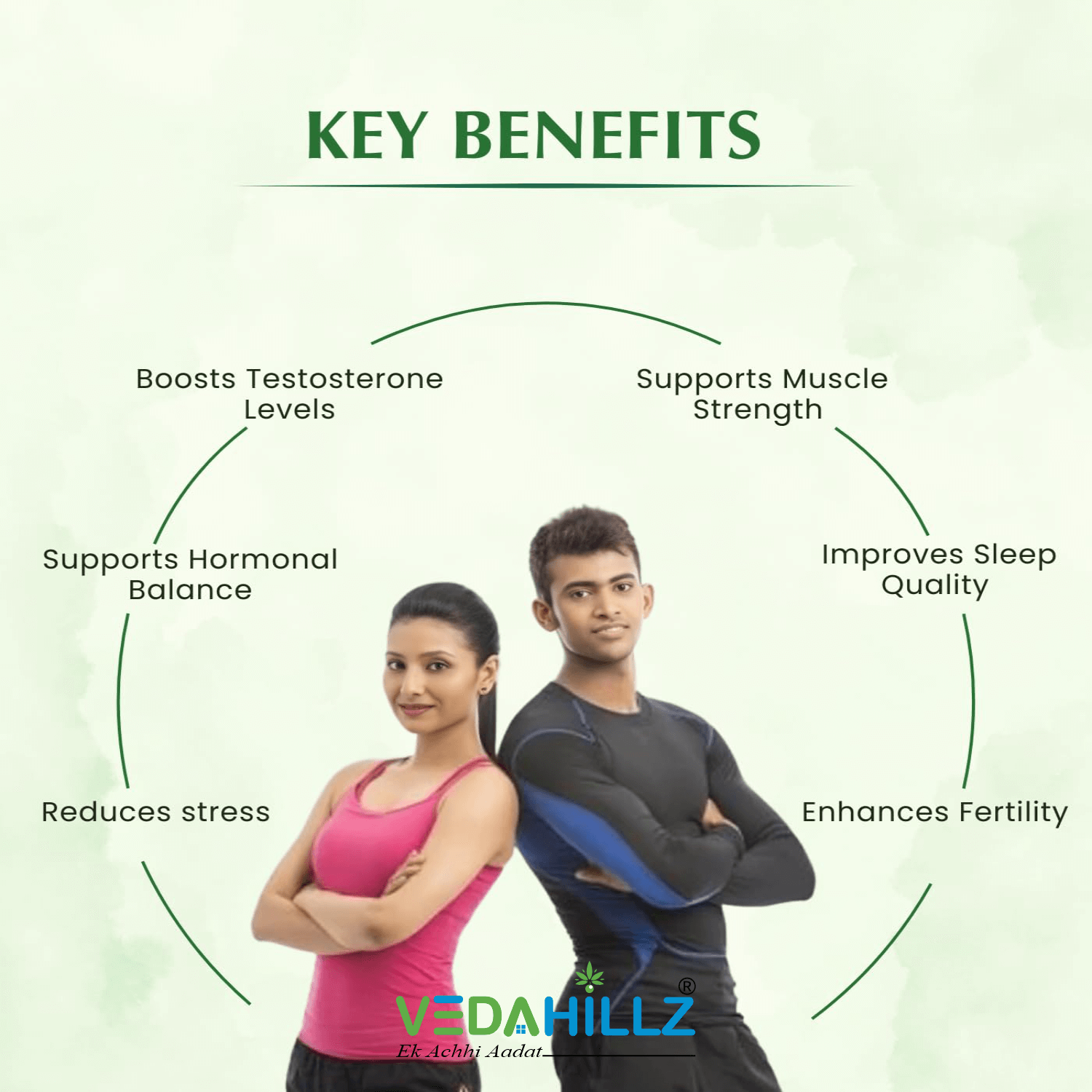 Vedahillz Ashwagandha Powder Made from Carefully Selected Ashwagandha Roots